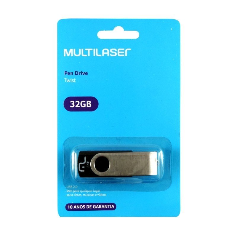 Pen Drive Twist Gb Multilaser