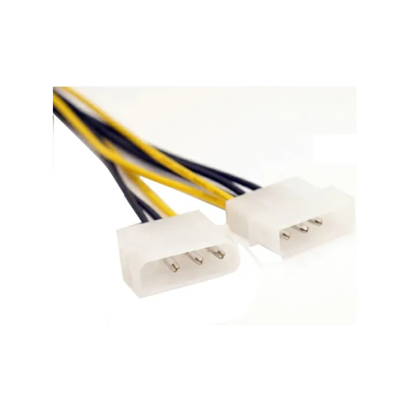 Cabo de Força Pci e Placa De Video 8 Pinos x 2 Molex