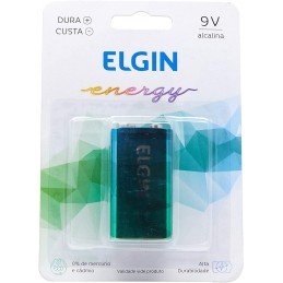 Bateria 9V Energy - Elgin