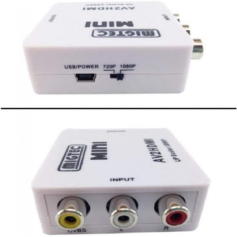 Conversor Adaptador HDMI para RCA