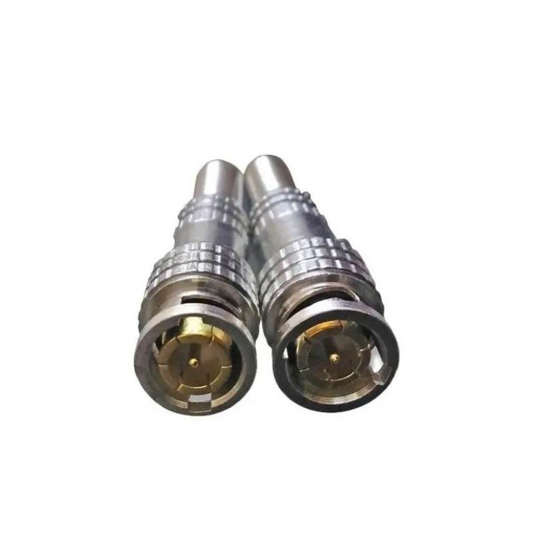 Kit Conector BNC Com Mola (5 Unidades)