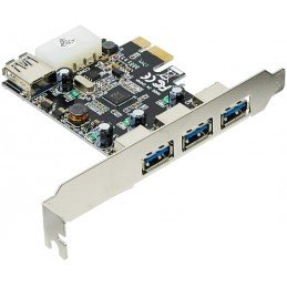 Placa PCI-e USB 3.0 (4...