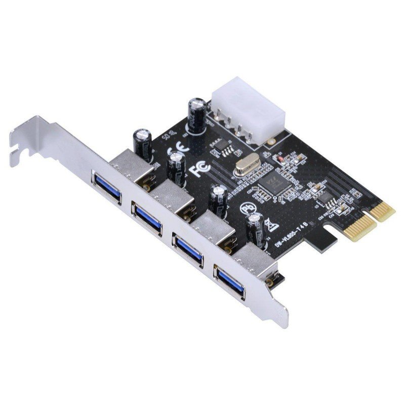 Placa USB 3.0 PCI-e com 4 USB - Vinik