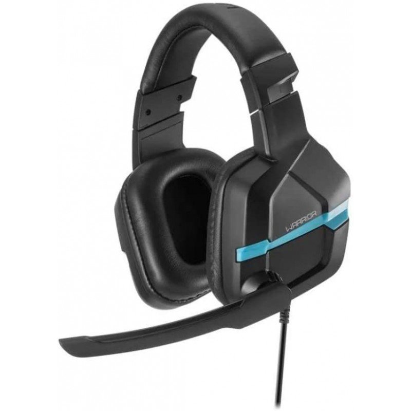 Headset Gamer Warrior Straton, LeD Branco, Cabo Usb Drivers 50mm