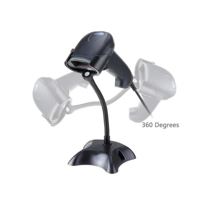 SUPORTE UNIVERSAL PARA LEITOR DE CÓDIGO DE BARRAS 360º