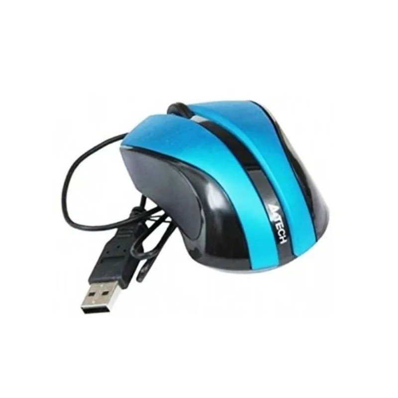 MOUSE USB PARA NOTEBOOK N-310 AZUL - A4TECH