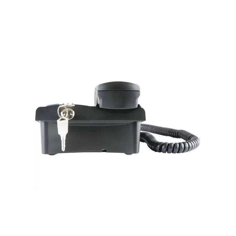 TELEFONE COM FIO PLENO PRETO (com chave) - INTELBRAS