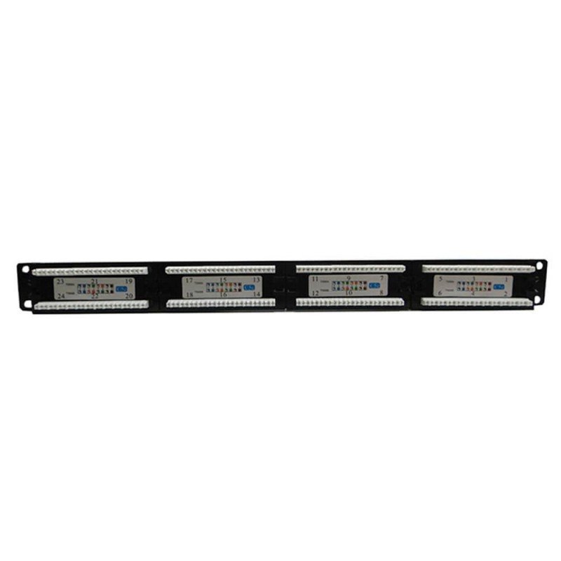 PATCH PANEL 24 PORTAS CAT5E - LKPP24C5E