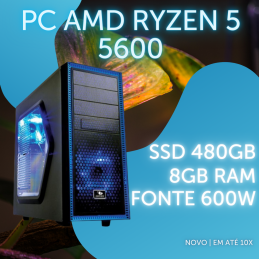 PC GAMER RYZEN 5 5600 8GB...
