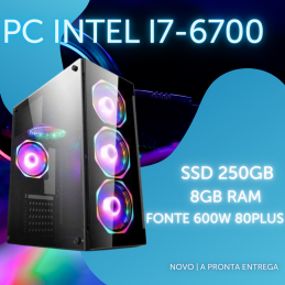 PC GAMER I7-6700 8GB SSD 240GB