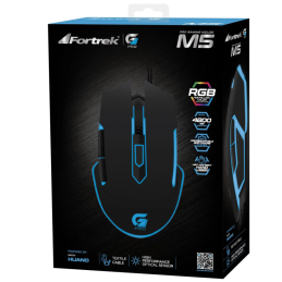 MOUSE GAMER M5G PRO RGB -...