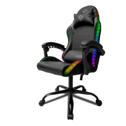 CADEIRA GAMER PRETO RGB...