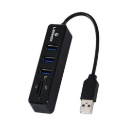 LEITOR DE CARTÃO HUB USB 3...