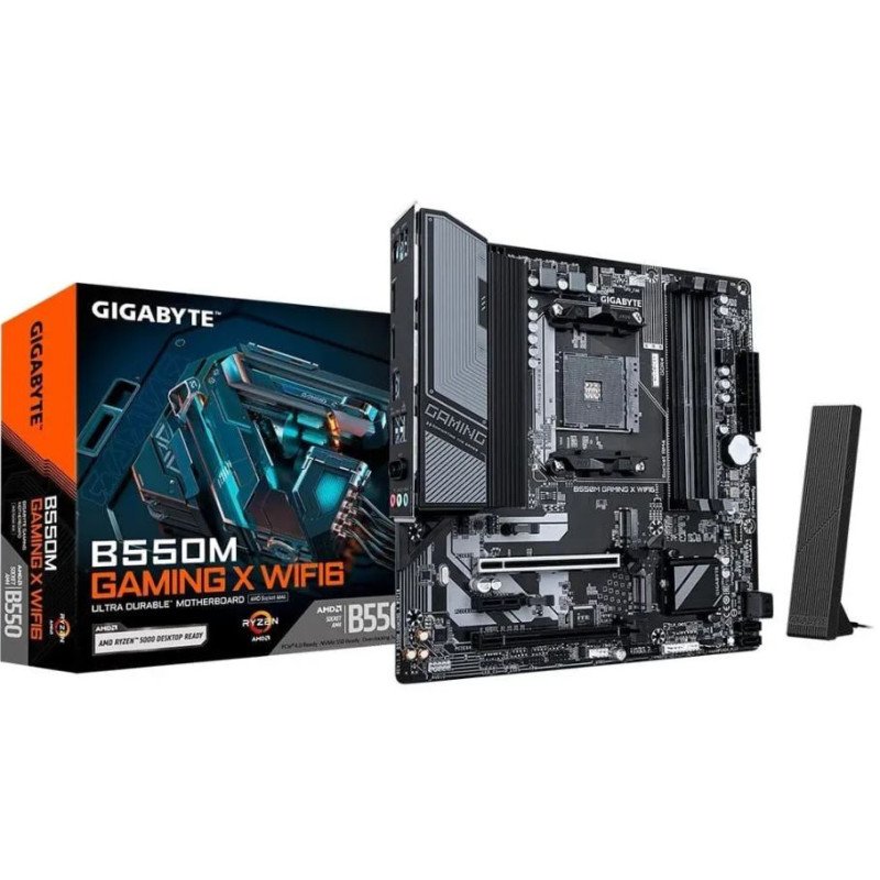 Placa Mãe AM4 B550M GAMING X WIFI6 - Gigabyte