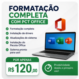 FORMATACAO COMPLETA + PCT...