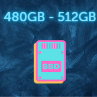 480GB - 512GB